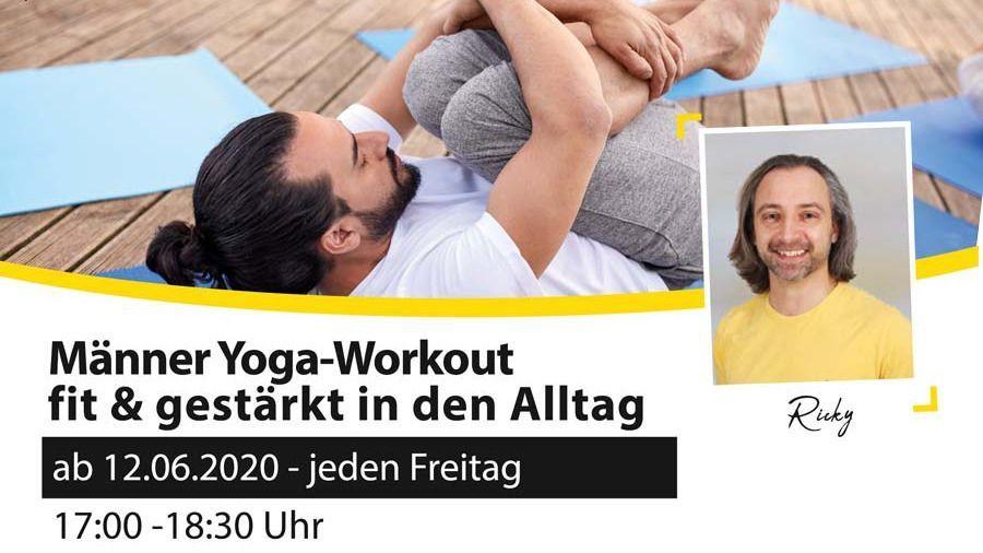 Männer Yoga WÜ startet am 12.06.2020
