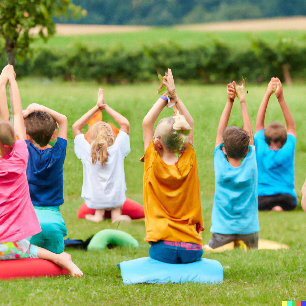 Kinder und Yoga