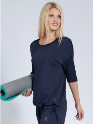 Yoga Shirt Sara Navy XS bis XL