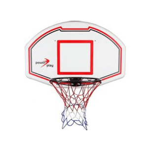 Basketballkorb mit Zielbrett weiss