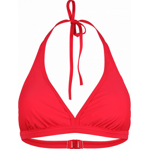 Bikini Oberteil Solid rot C-Cup 36 bis 44