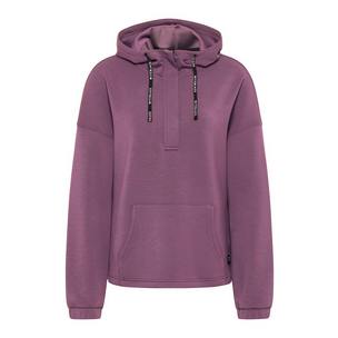 Hoodie Bijou Woman violet grau