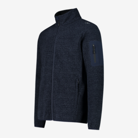 CMP Fleece Jacquard-Knit-Tech mit Rautenmuster