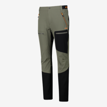 CMP Trekkinghose  - Wanderhose aus Ripstop-Gewebe mit Seitentaschen olive