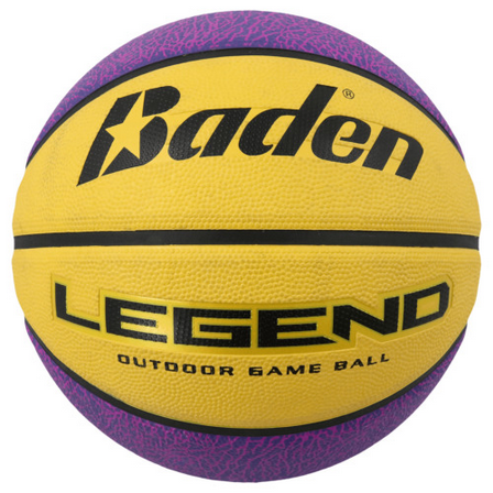 Basketball Baden Legend gelb/lila