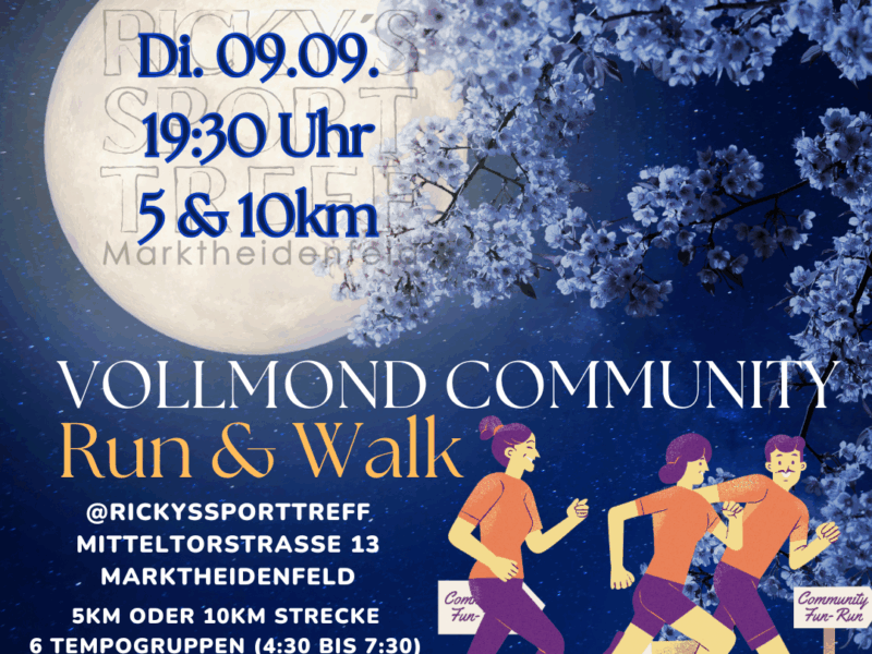 Vollmond Community Run&Walk 5 & 10km #RST September