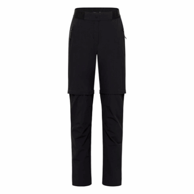 Die Witeblaze Outdoorhose Palermo 3 Zipp off in schwarz für Damen bietet eine Kurzlänge und ist vielseitig durch abnehmbare Hosenbeine. Sie ist ideal für Outdoor-Aktivitäten.