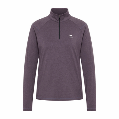 Zitra Long sleeve Damen - melange grau S - XXL