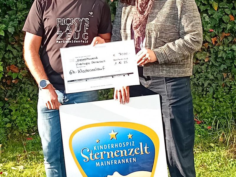 Klosterseelauf 2025 – Rückblick – Spende