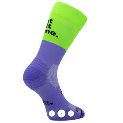 Laufsocken Sporcks GET SHIT DONE grün