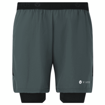 Virtus Short Dylan 2-in-1 Man woodland gray S bis XXL