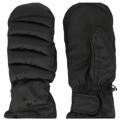 Die Xander Mittens Skihandschuhe für Erwachsene in schwarz sind wasserdicht und isoliert. Sie verfügen über eine gepolsterte Struktur und einen elastischen Bund für einen sicheren Halt, ideal für kalte Aktivitäten im Freien.