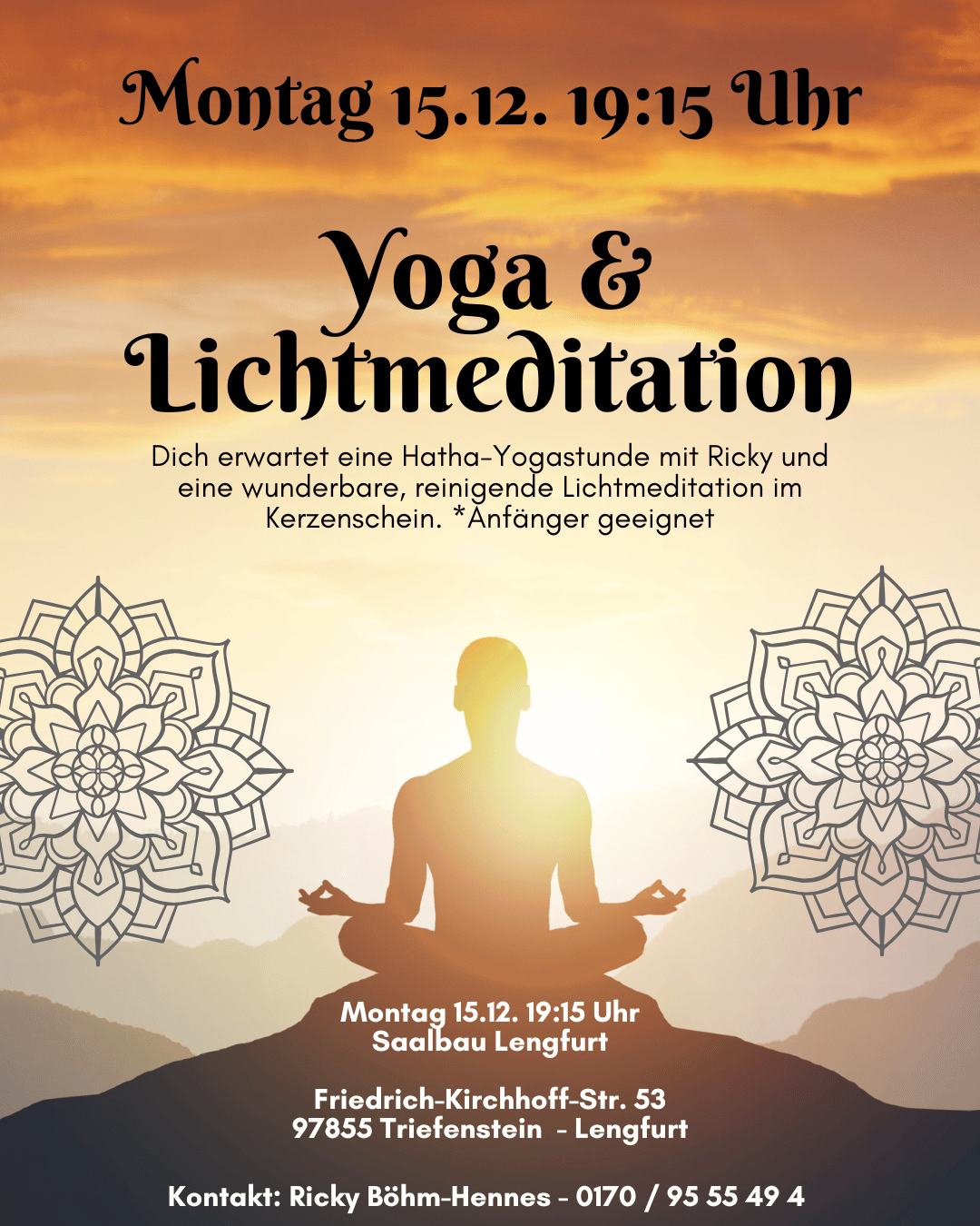 Yoga und Lichtmeditation