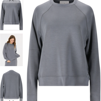 Crew Neck Sweater grau