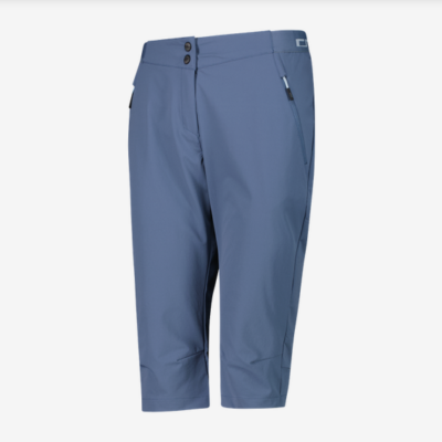 Die CMP Trekkinghose Zip lang in anthrazit für Damen besteht aus funktionellem Material und bietet praktische Taschen, sowie einen modischen Schnitt für Outdoor-Aktivitäten.