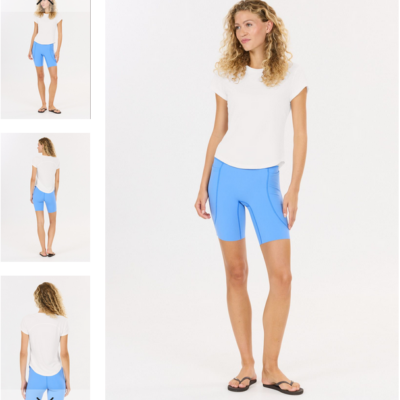 Das Doja W S/S Tee in blau von Doja ist ein lässiges T-Shirt aus leichtem Material. Es hat einen runden Ausschnitt und kurze Ärmel, ideal für legere Looks.