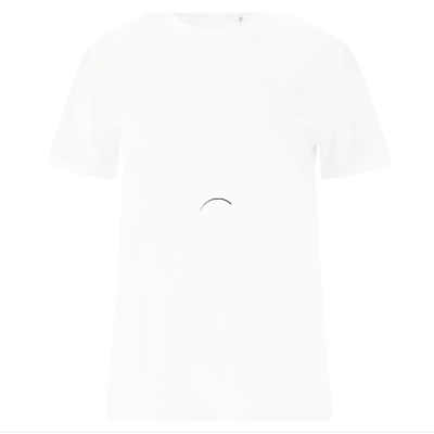 Endurance Nan T-Shirt W in Weiß, aus leichtem Material, mit klassischen kurzen Ärmeln und rundem Ausschnitt, zeigt ein schlichtes Design ohne auffällige Muster oder Logos.