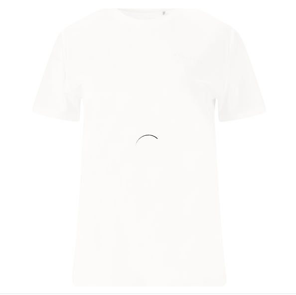 Endurance Nan T-Shirt W in Weiß, aus leichtem Material, mit klassischen kurzen Ärmeln und rundem Ausschnitt, zeigt ein schlichtes Design ohne auffällige Muster oder Logos.