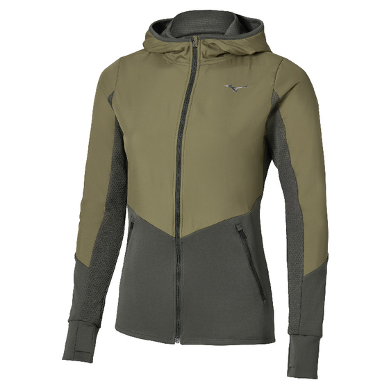 Mizuno ACTIVE HYB F/ZIP HOOD TOP