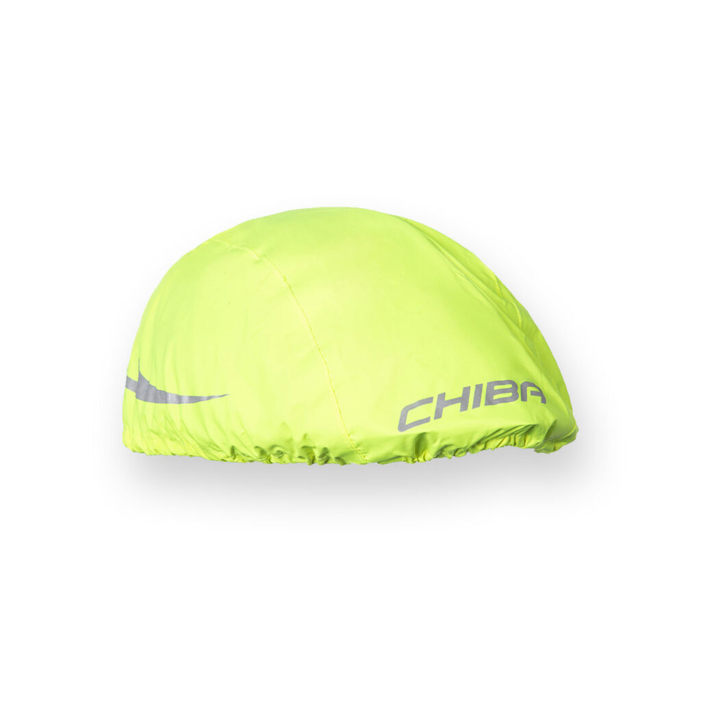 CHIBA Helmet Raincover Pro – Fahrrad-Helmüberzug neongelb