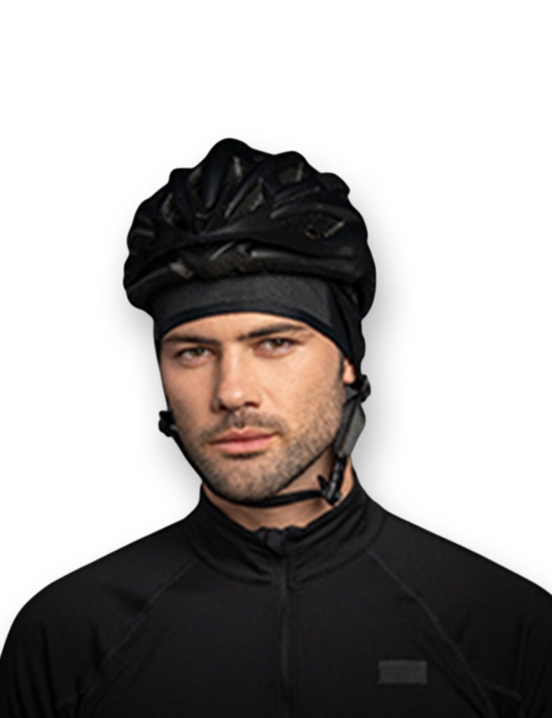 CHIBA Windstopper Stirnband – schwarz