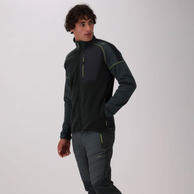 CMP schwere Herren-Stretch-Fleecejacke – Produktansicht 1