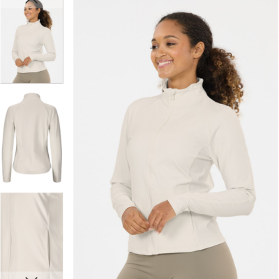 Athlecia Emarrie Full Zip weiss