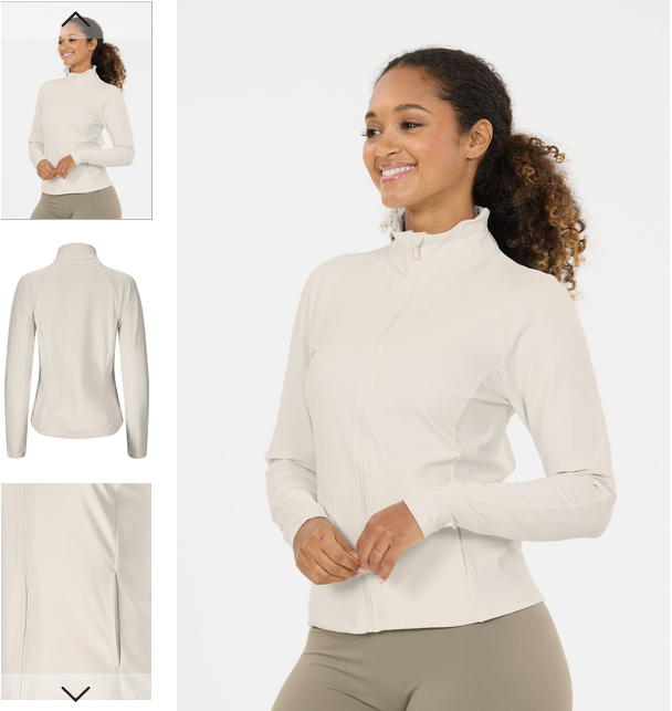 Athlecia Emarrie Full Zip weiss